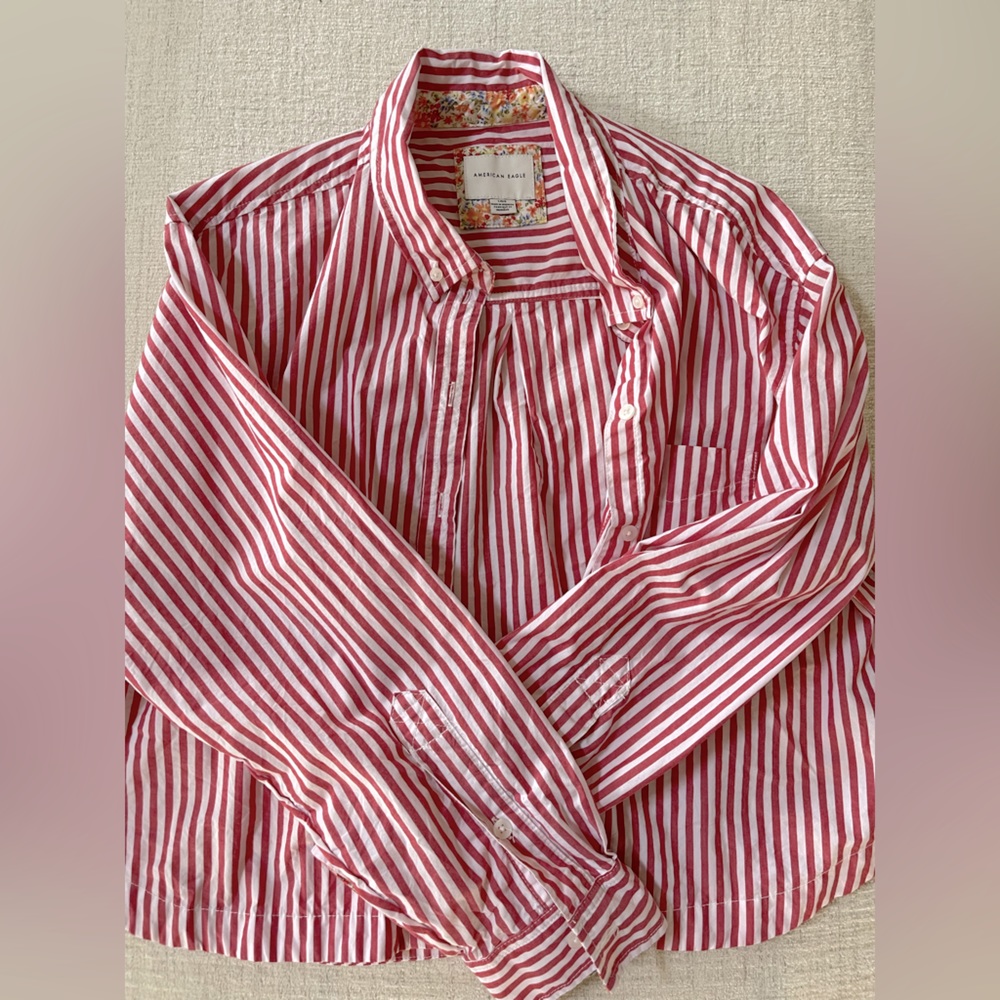 Striped Button down